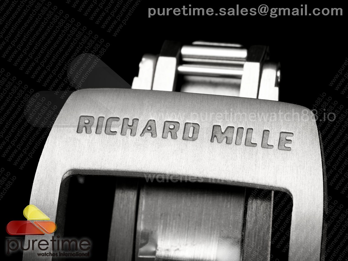 RM035-02 VAF 1:1 Best Edition on Black Rubber Strap RMAL1 Super Clone NON Free Sprung with MOD Case - Image 10