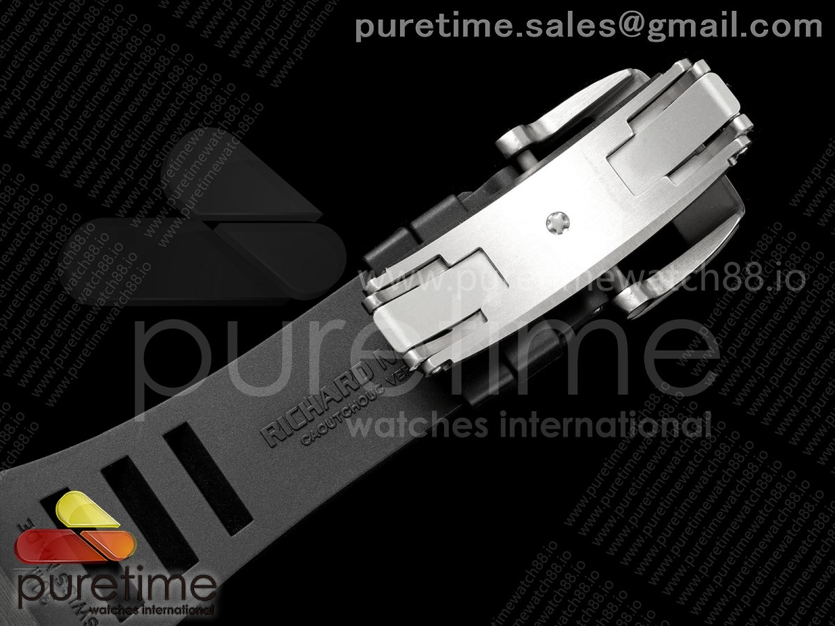 RM035-02 VAF 1:1 Best Edition on Black Rubber Strap RMAL1 Super Clone NON Free Sprung with MOD Case - Image 11
