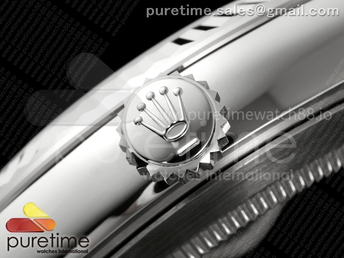 DateJust 41 126334 SEEK 1:1 Best Edition 904L Steel Gray Stick Dial on Jubilee Bracelet VR3235 - Image 8