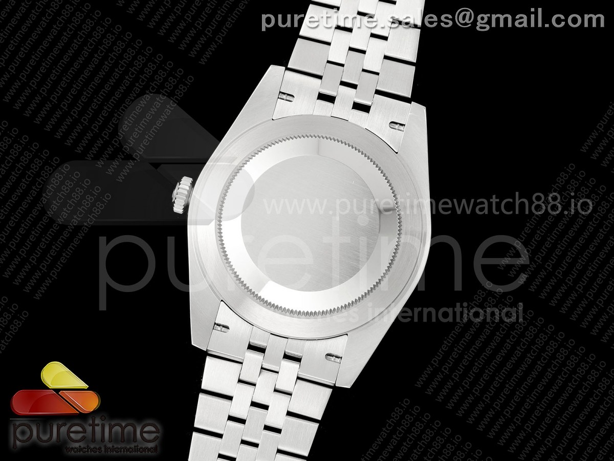 DateJust 41 126334 SEEK 1:1 Best Edition 904L Steel Gray Stick Dial on Jubilee Bracelet VR3235 - Image 11