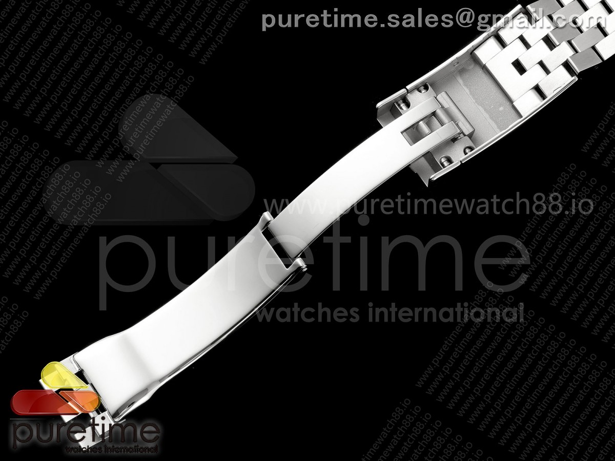 DateJust 41 126334 SEEK 1:1 Best Edition 904L Steel Gray Diamonds Dial on Jubilee Bracelet VR3235 - Image 9
