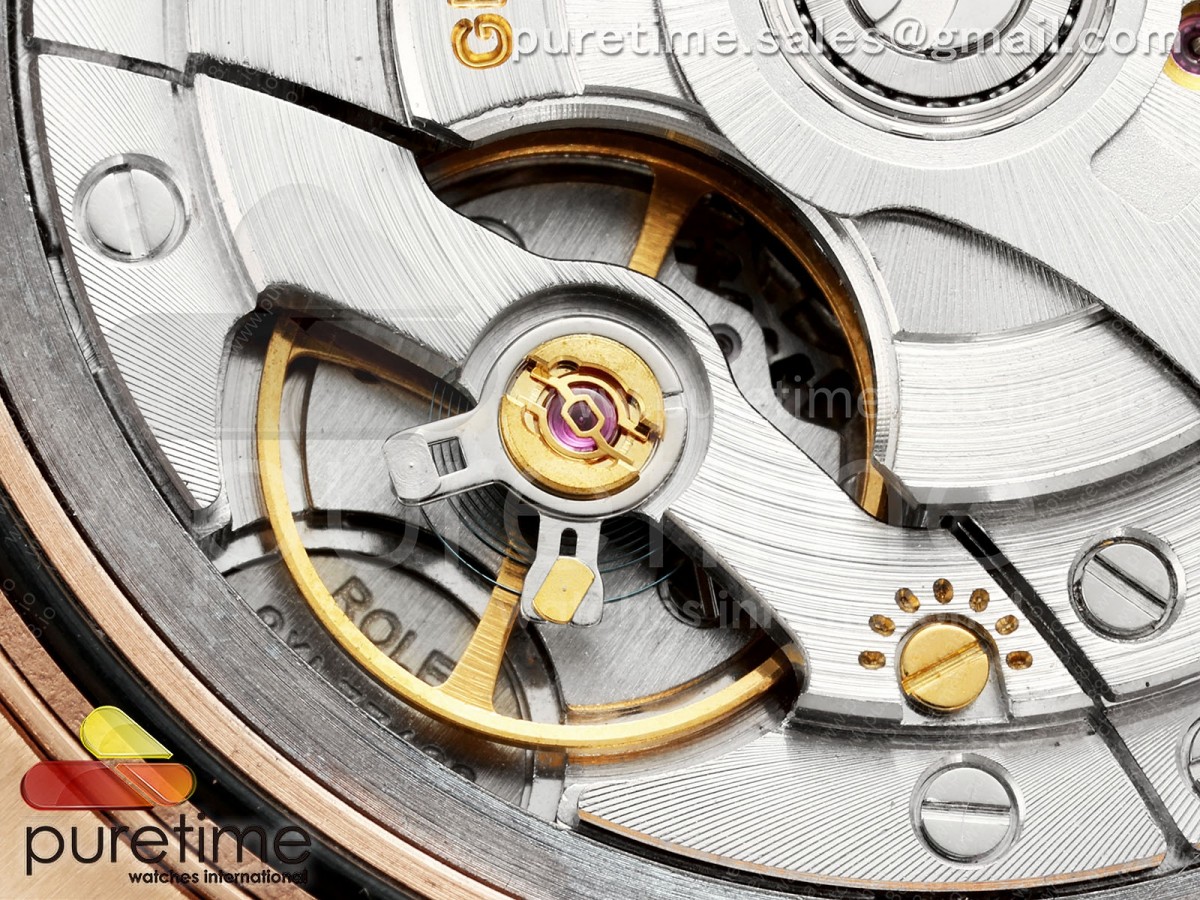 Day Date 40 RG CBDF 1:1 Best Edition Green Roman Dial on President Bracelet VR3255 (210g) - Image 14