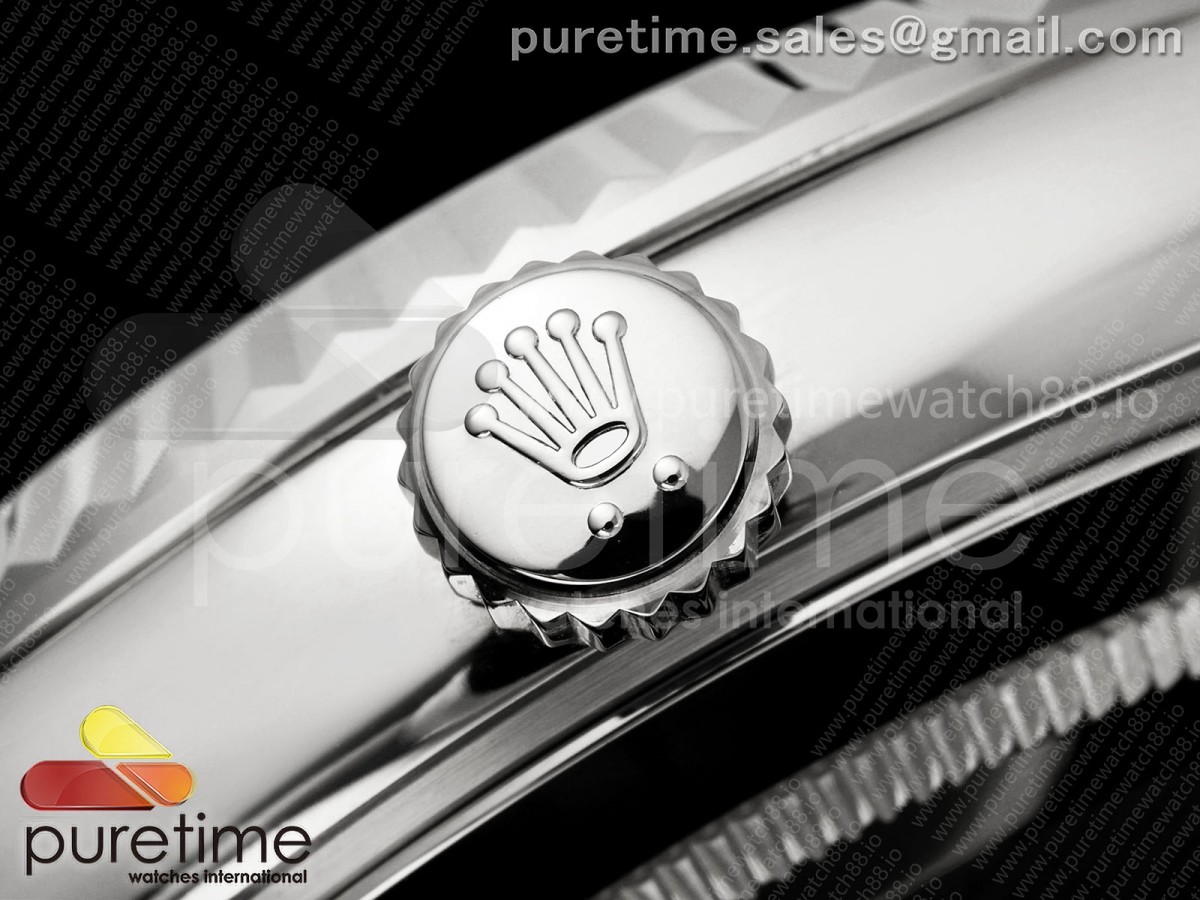 Day Date 40 SS CBDF 1:1 Best Edition Blue Roman Dial on President Bracelet VR3255 (210g) - Image 6