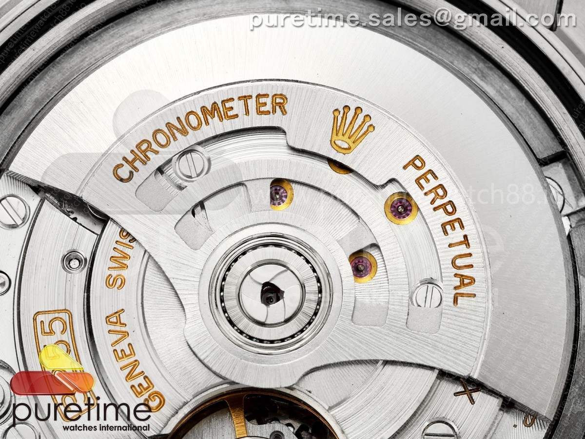 Day Date 40 SS CBDF 1:1 Best Edition Gray Stick Dial on President Bracelet VR3255 (210g) - Image 11