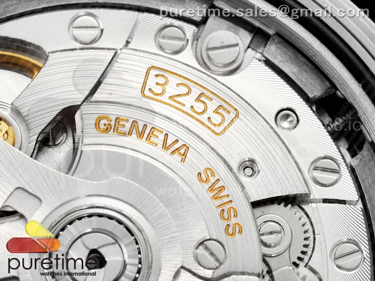 Day Date 40 SS CBDF 1:1 Best Edition Gray Stick Dial on President Bracelet VR3255 (210g) - Image 12