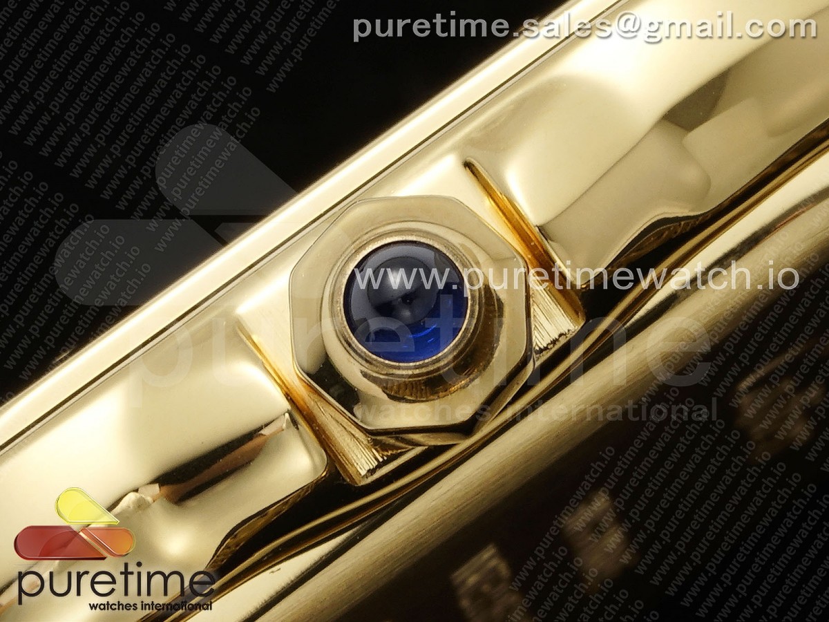 Panthère Ladies 22mm YG AF 1:1 Best Edition White Dial on YG Bracelet Ronda Quartz - Image 9