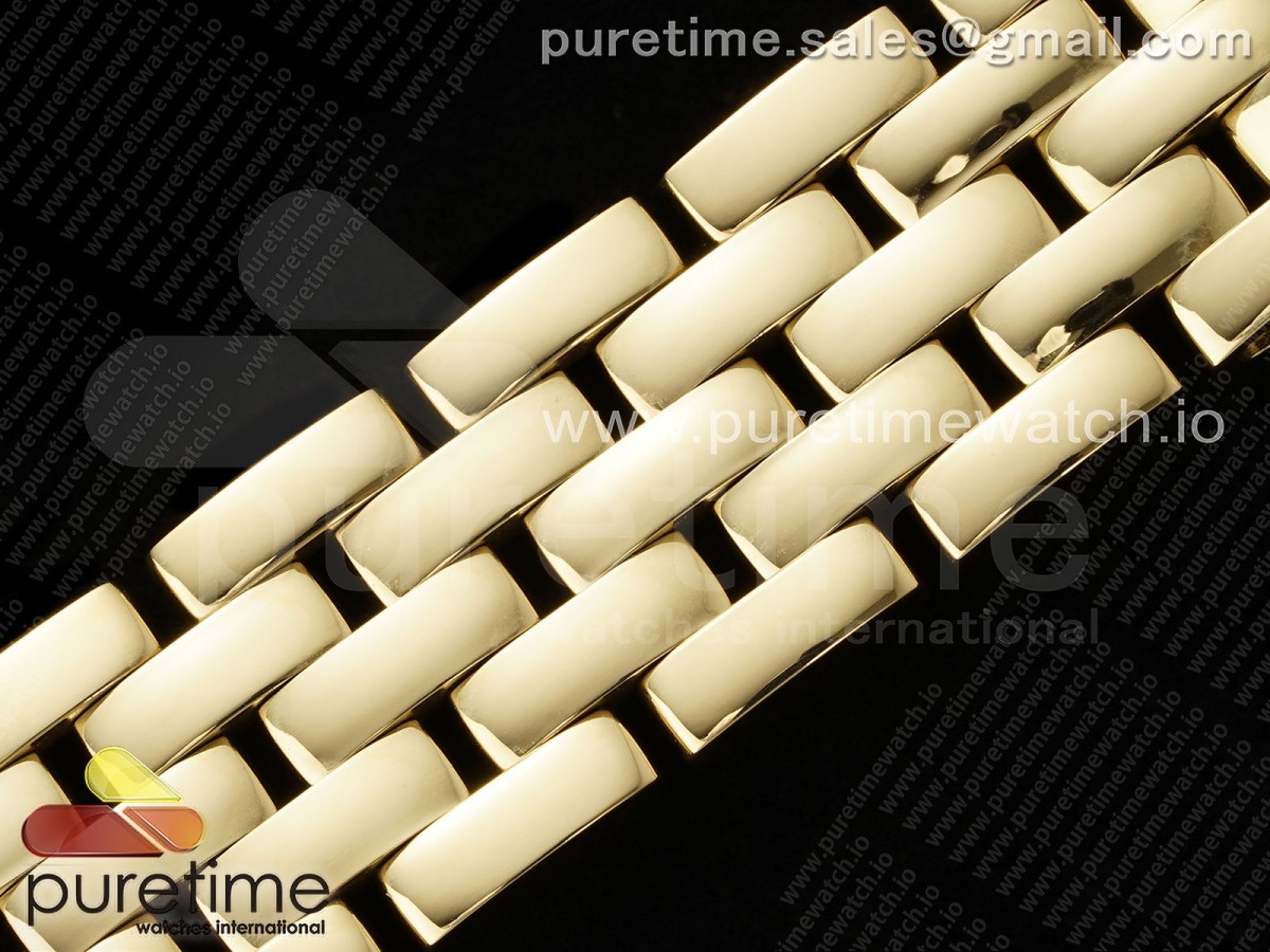 Panthère Ladies 22mm YG AF 1:1 Best Edition White Dial on YG Bracelet Ronda Quartz - Image 20