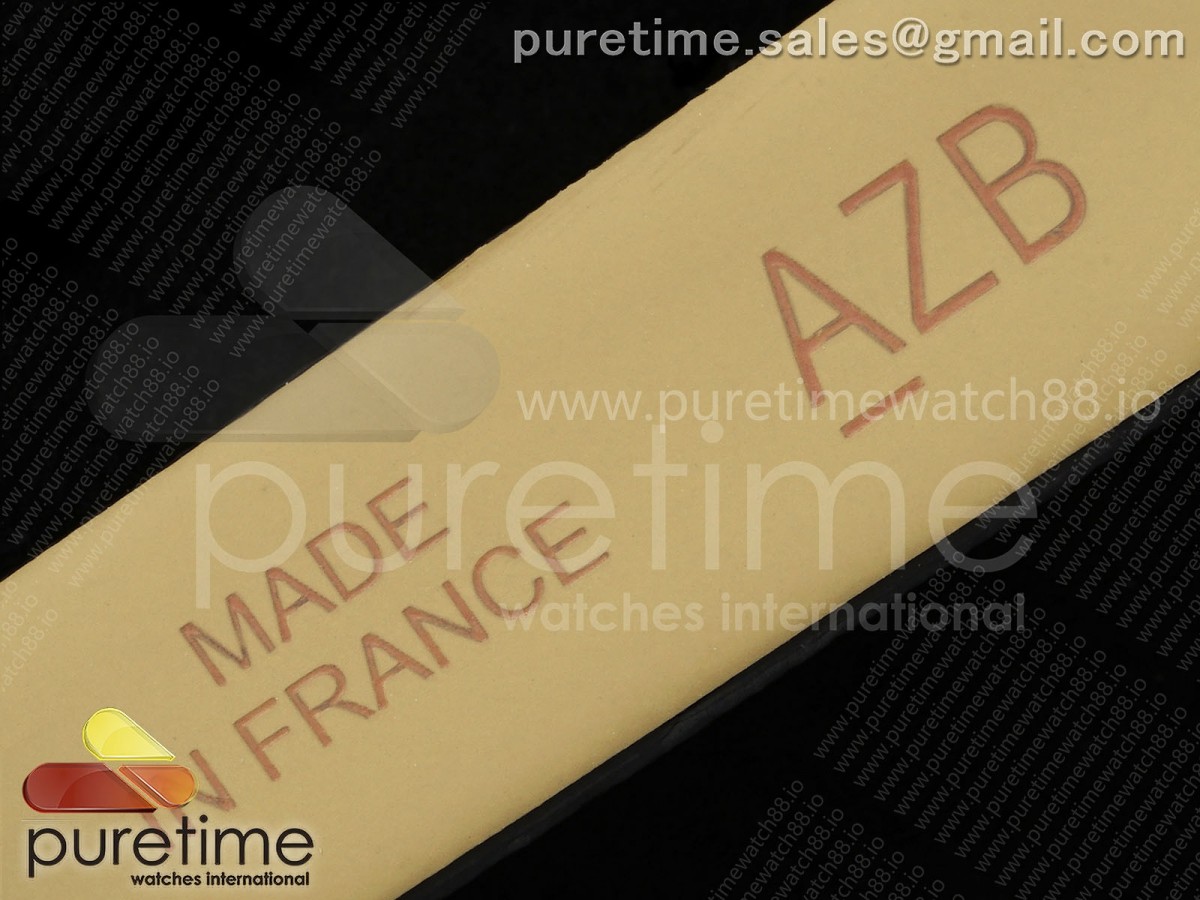 Baignoire Watch YG AF 1:1 Best Edition White Dial on Black Croco Strap RONDA Quartz - Image 21