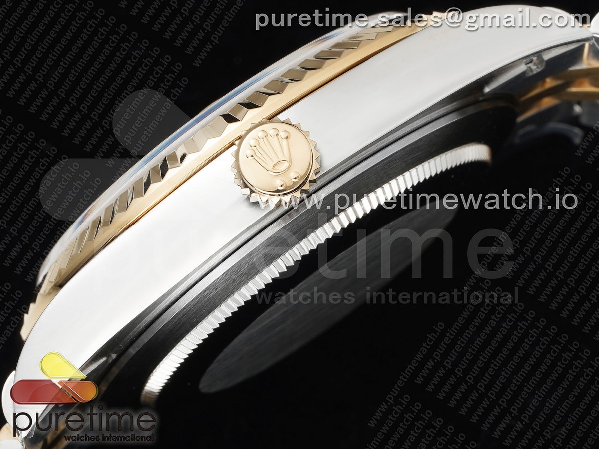 DateJust 36 SS/YG 126333 JDF Gold Wrapped 904L Steel White Dial Roman Markers on Jubilee Bracelet V2 - Image 9