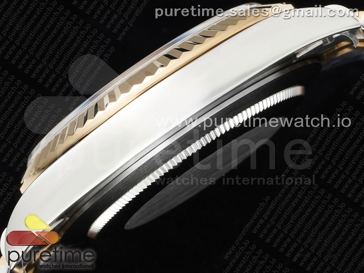 DateJust 36 SS/YG 126333 JDF Gold Wrapped 904L Steel White Dial Roman Markers on Jubilee Bracelet V2 - Image 11