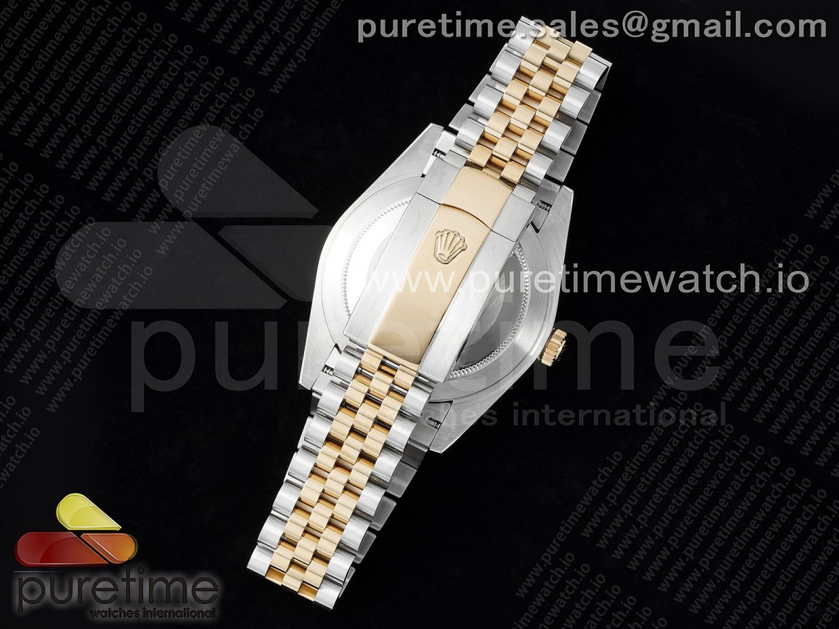 DateJust 36 SS/YG 126333 JDF Gold Wrapped 904L Steel White Dial Roman Markers on Jubilee Bracelet V2 - Image 12