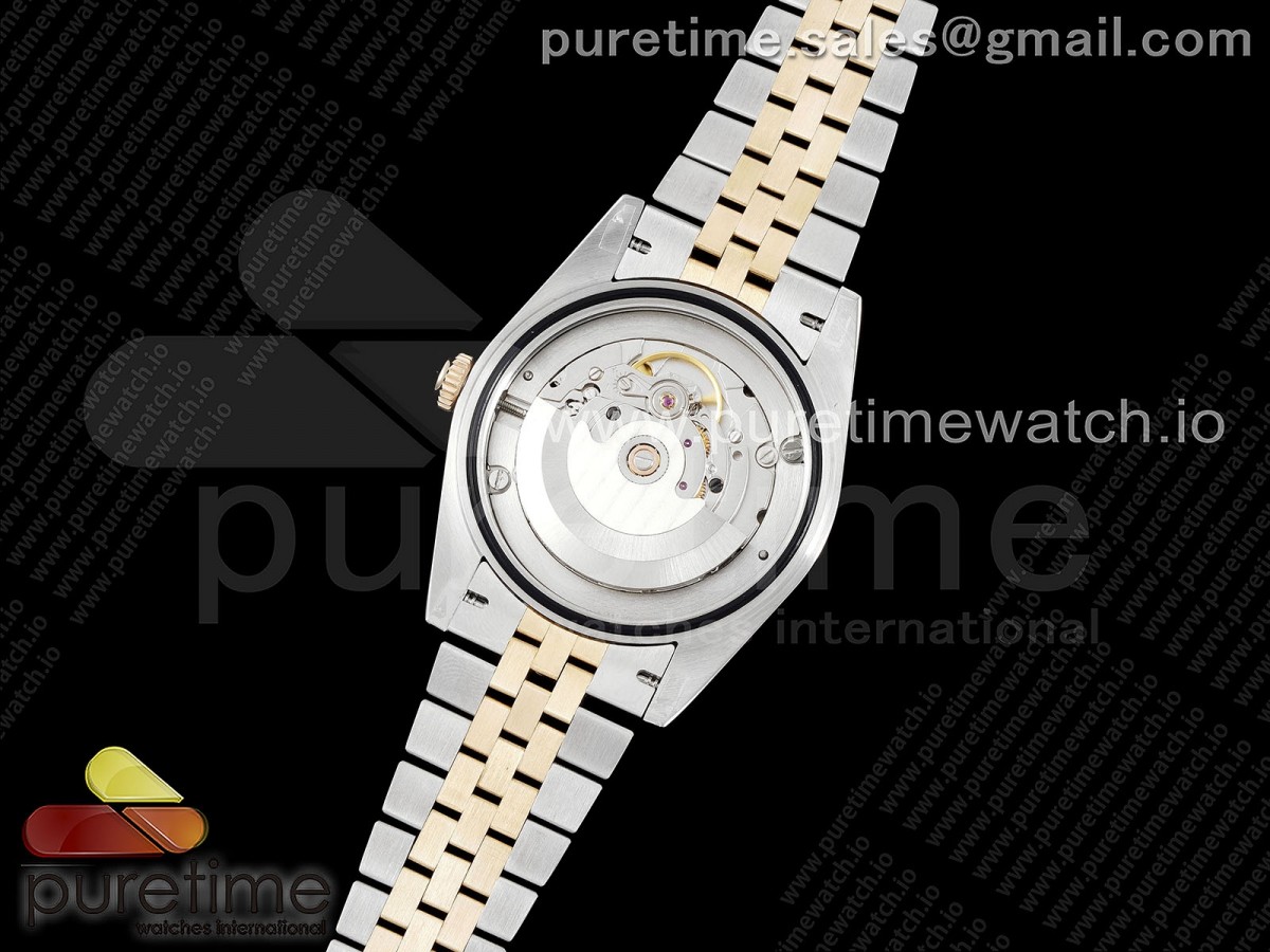 DateJust 36 SS/YG 126333 JDF Gold Wrapped 904L Steel White Dial Roman Markers on Jubilee Bracelet V2 - Image 15