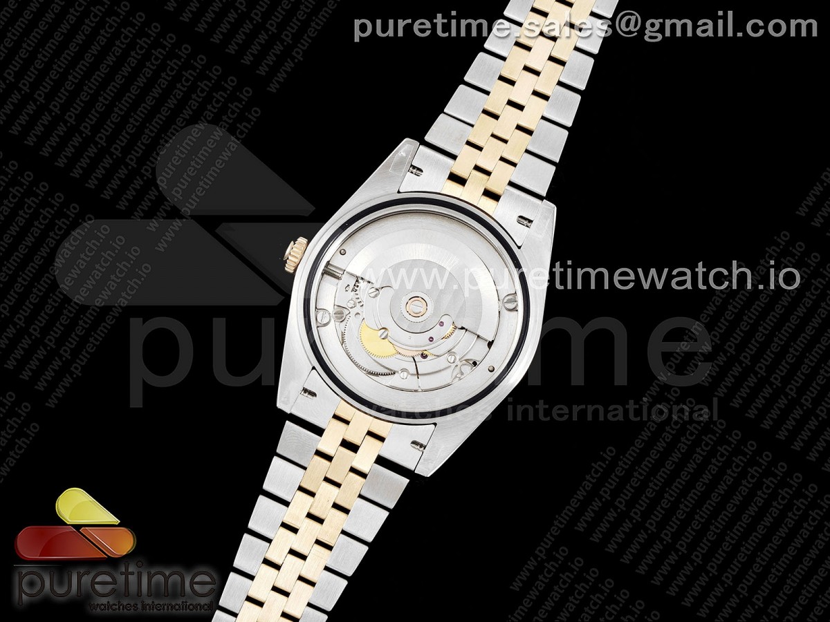 DateJust 36 SS/YG 126333 JDF Gold Wrapped 904L Steel White Dial Roman Markers on Jubilee Bracelet V2 - Image 16