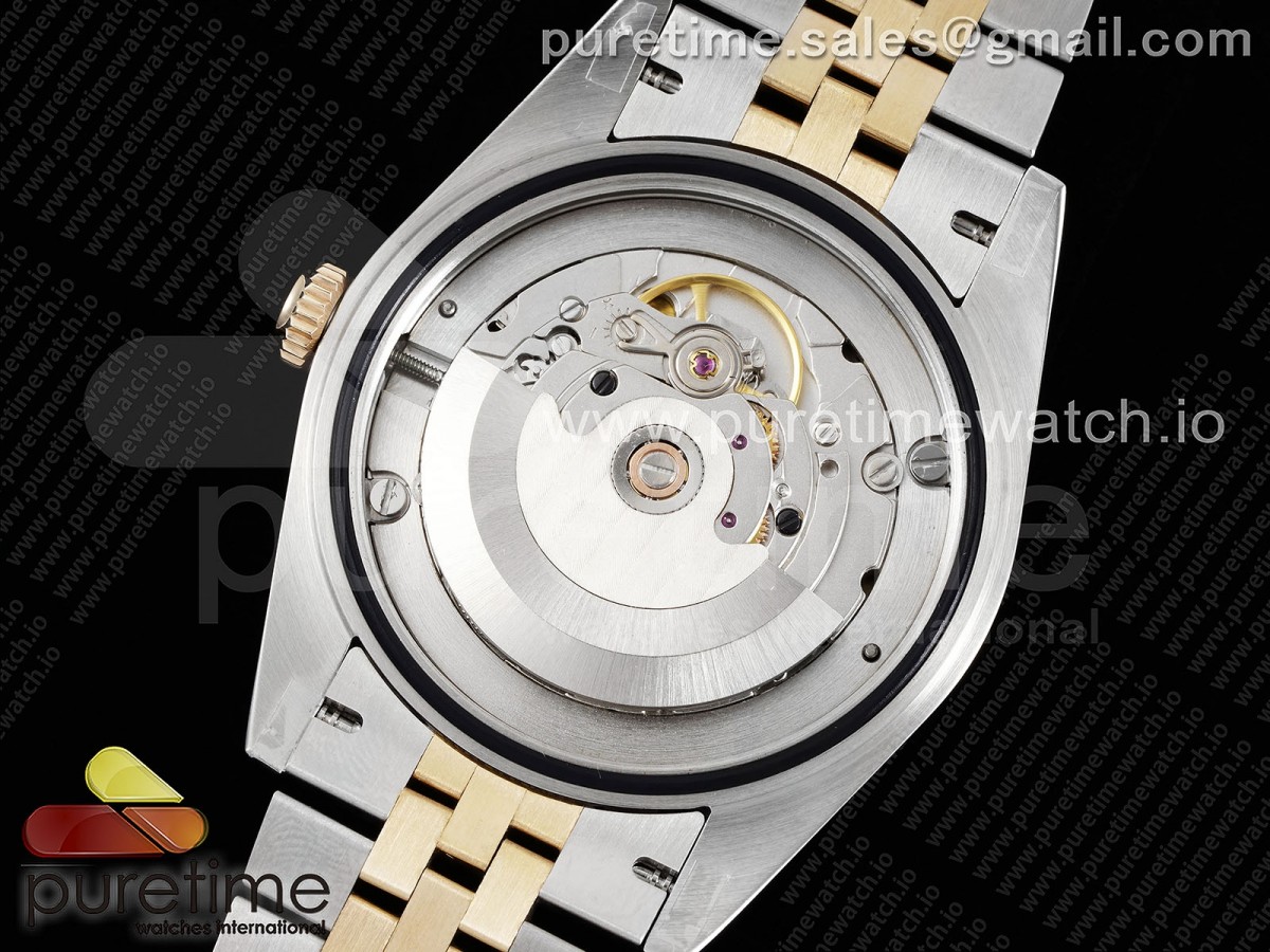 DateJust 36 SS/YG 126333 JDF Gold Wrapped 904L Steel White Dial Roman Markers on Jubilee Bracelet V2 - Image 17