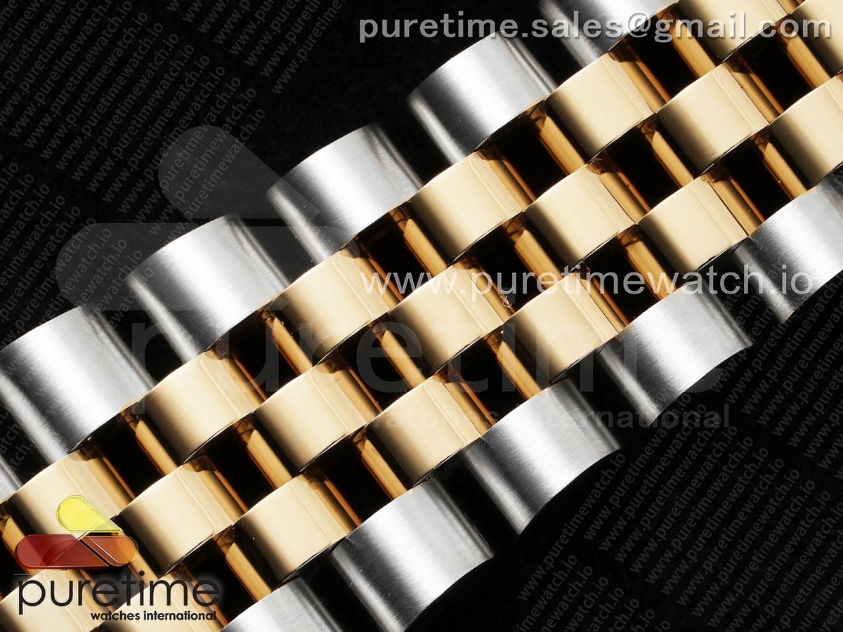 DateJust 36 SS/YG 126333 JDF Gold Wrapped 904L Steel White Dial Roman Markers on Jubilee Bracelet V2 - Image 25