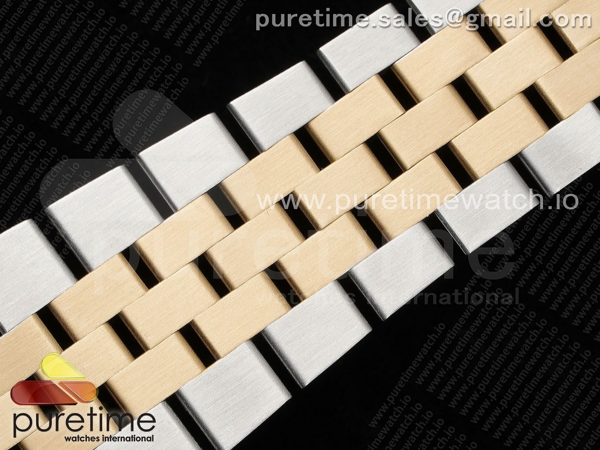 DateJust 36 SS/YG 126333 JDF Gold Wrapped 904L Steel White Dial Roman Markers on Jubilee Bracelet V2 - Image 26
