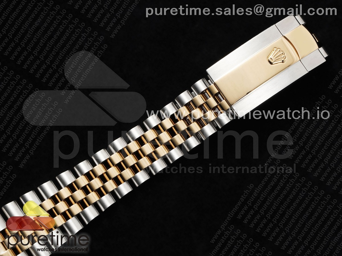 DateJust 36 SS/YG 126333 JDF Gold Wrapped 904L Steel White Dial Roman Markers on Jubilee Bracelet V2 - Image 27