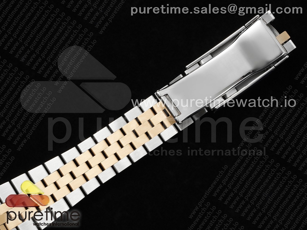 DateJust 36 SS/YG 126333 JDF Gold Wrapped 904L Steel White Dial Roman Markers on Jubilee Bracelet V2 - Image 29