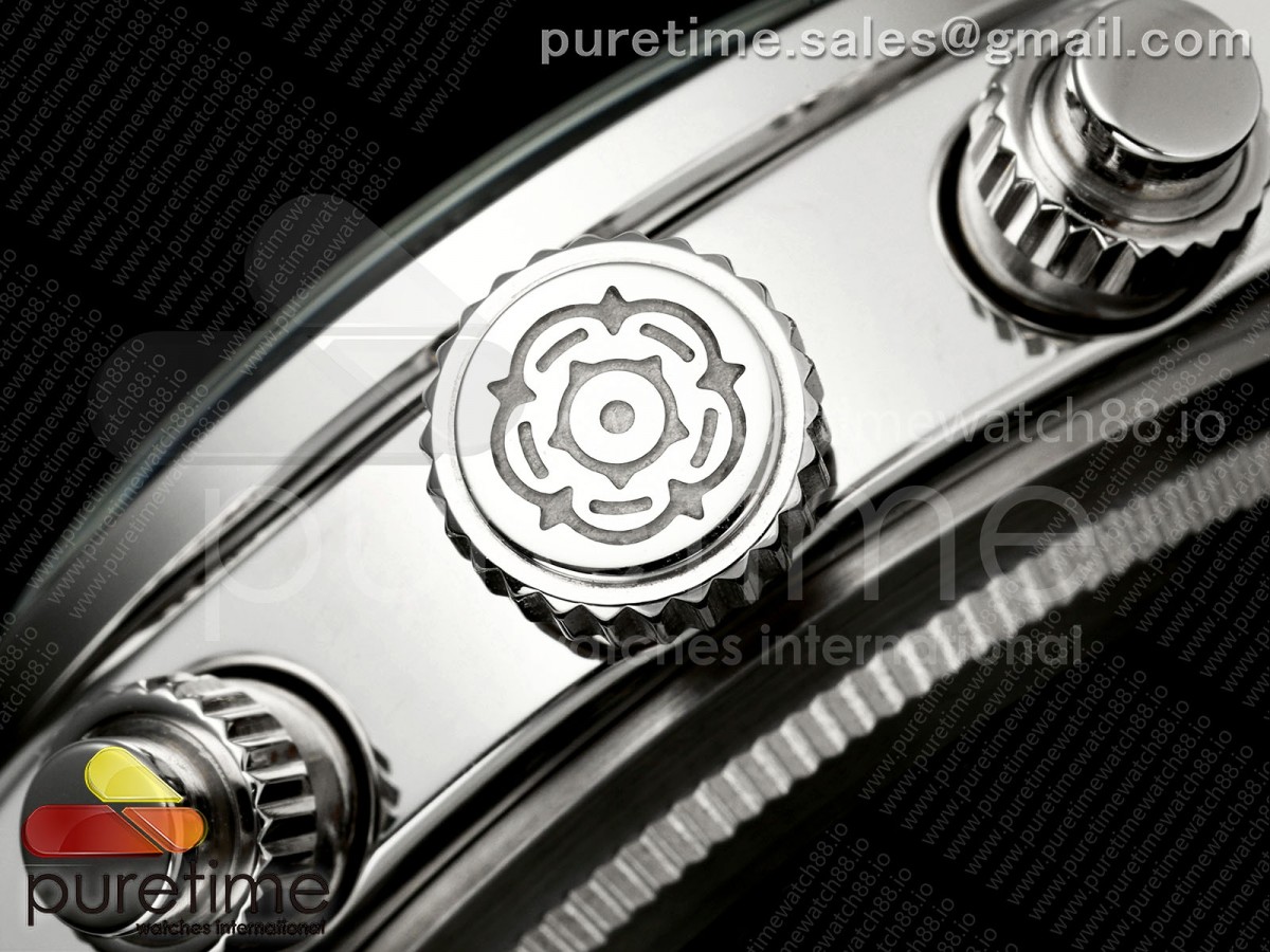 Black Bay Chrono SS BLSF 1:1 Best Edition White/Black Dial on Jubilee Strap A7750 - Image 11
