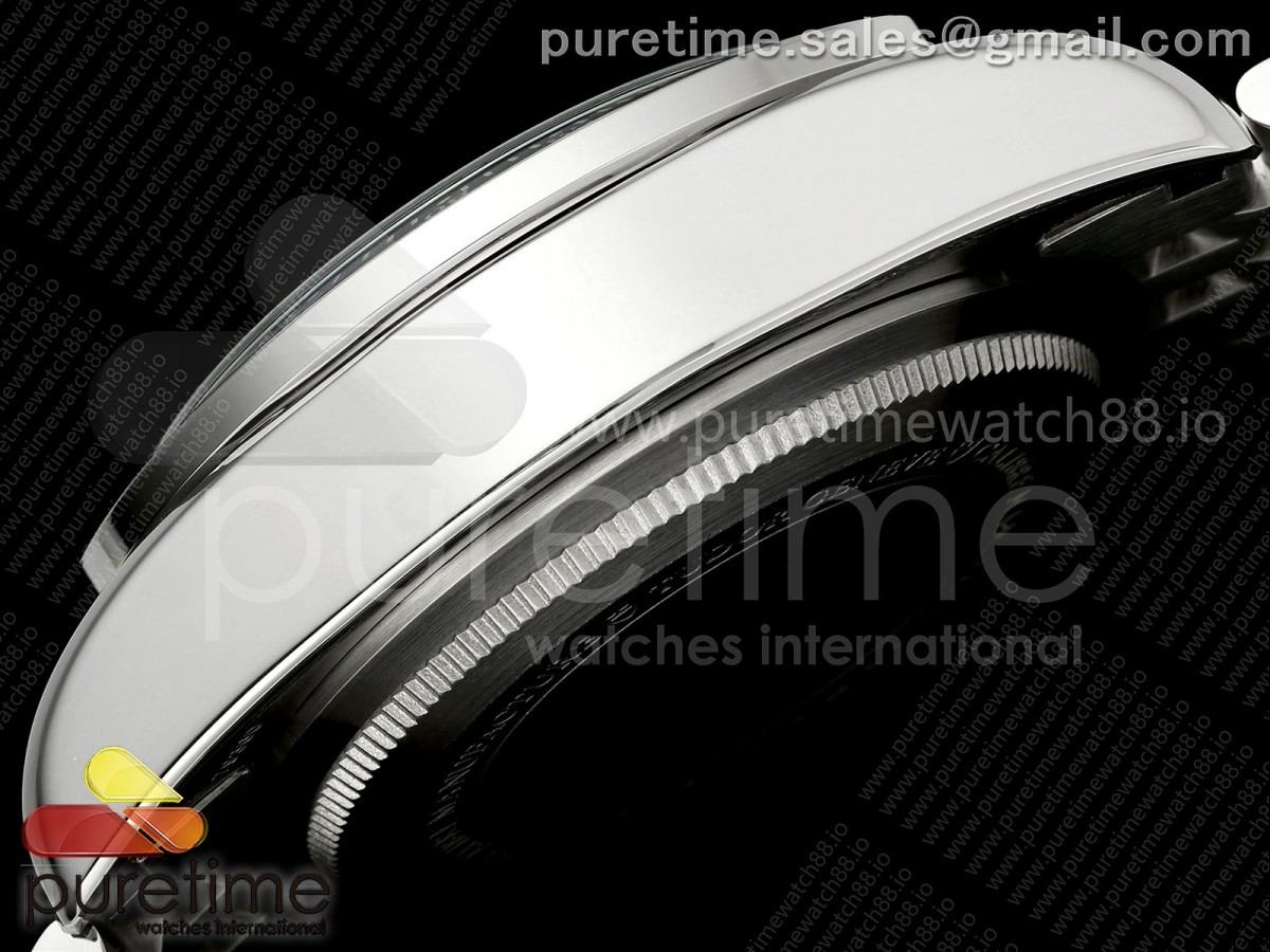 Black Bay Chrono SS BLSF 1:1 Best Edition White/Black Dial on Jubilee Strap A7750 - Image 12