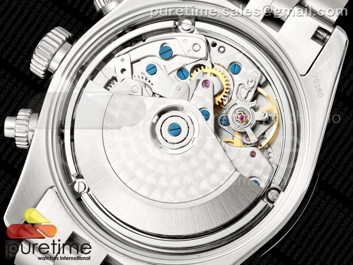 Black Bay Chrono SS BLSF 1:1 Best Edition White/Black Dial on Jubilee Strap A7750 - Image 18