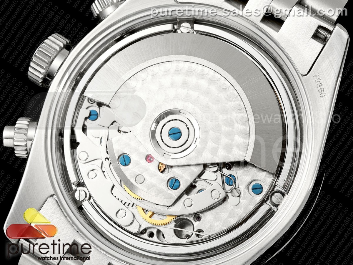 Black Bay Chrono SS BLSF 1:1 Best Edition White/Black Dial on Jubilee Strap A7750 - Image 19