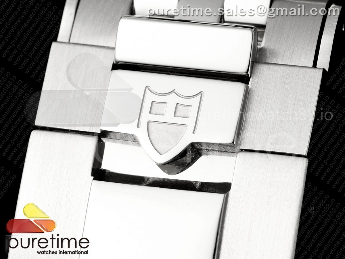Black Bay Chrono SS BLSF 1:1 Best Edition White/Black Dial on Jubilee Strap A7750 - Image 34
