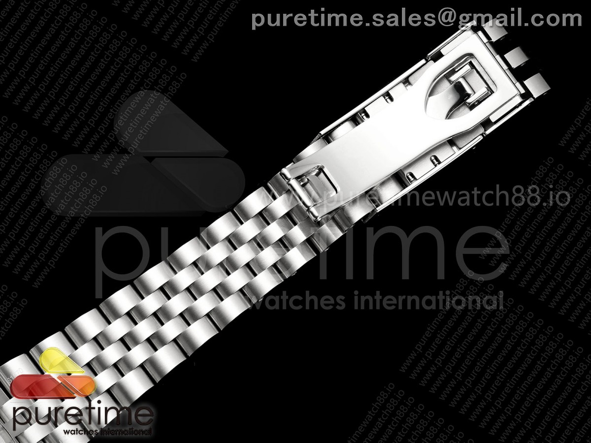 Black Bay Chrono SS BLSF 1:1 Best Edition White/Black Dial on Jubilee Strap A7750 - Image 35