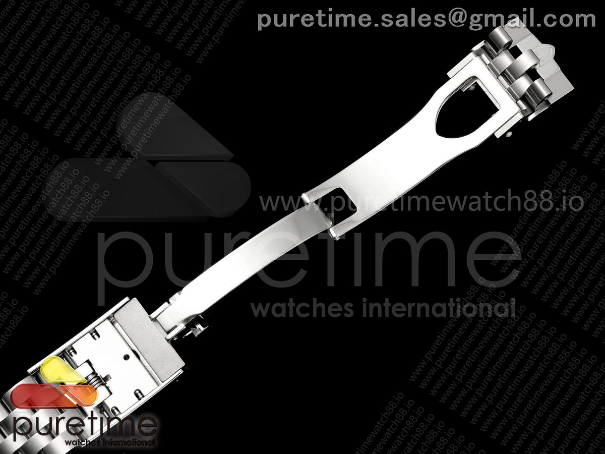 Black Bay Chrono SS BLSF 1:1 Best Edition White/Black Dial on Jubilee Strap A7750 - Image 40