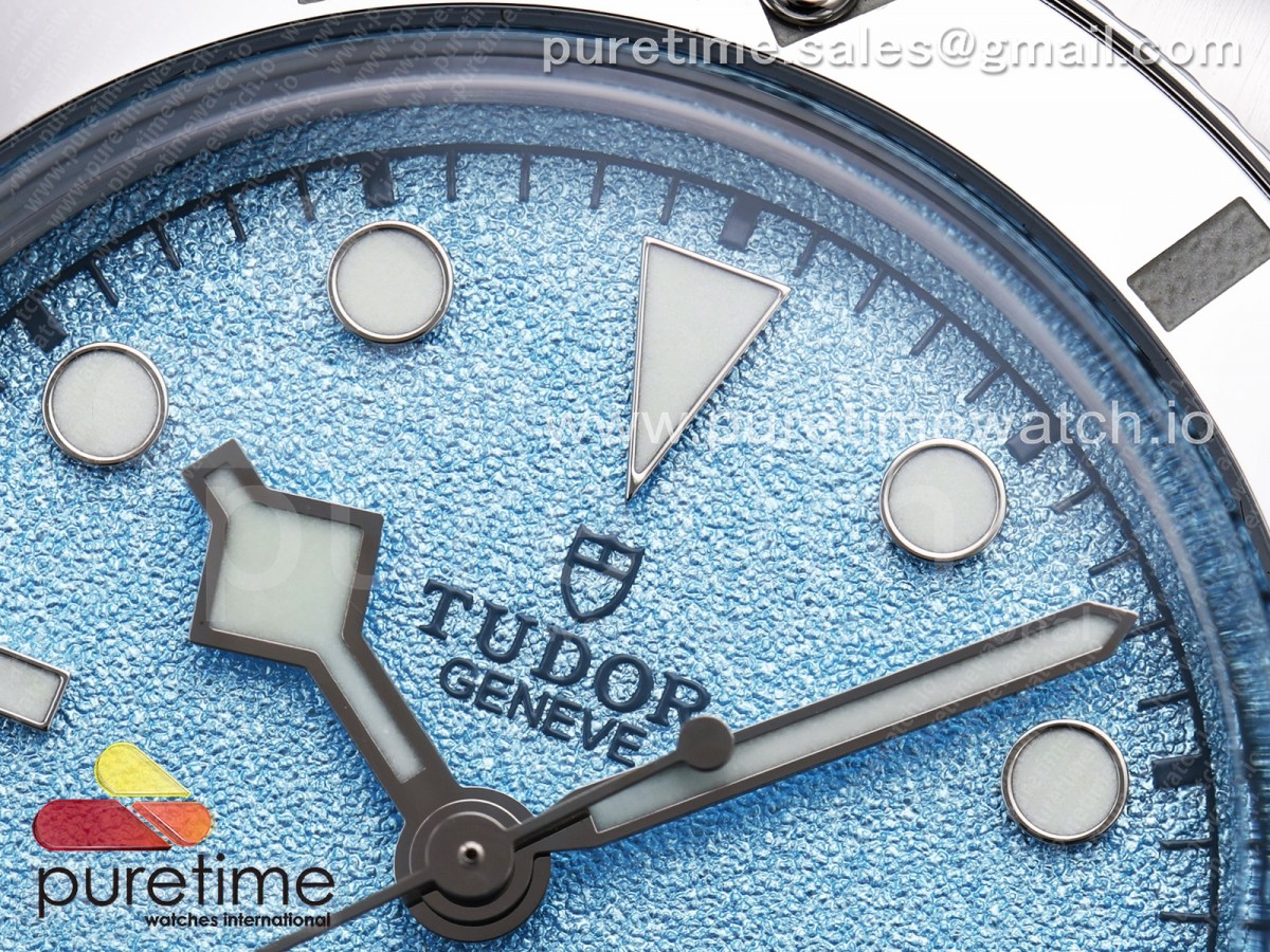 Heritage Black Bay 37mm SS ZF 1:1 Best Edition Tiffany Blue Dial on SS Bracelet A2824 - Image 4