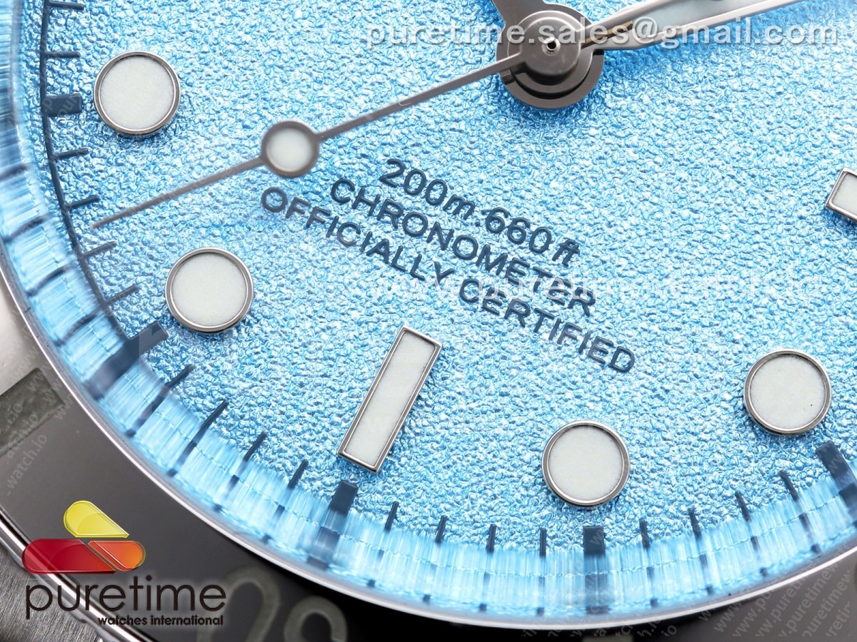 Heritage Black Bay 37mm SS ZF 1:1 Best Edition Tiffany Blue Dial on SS Bracelet A2824 - Image 5