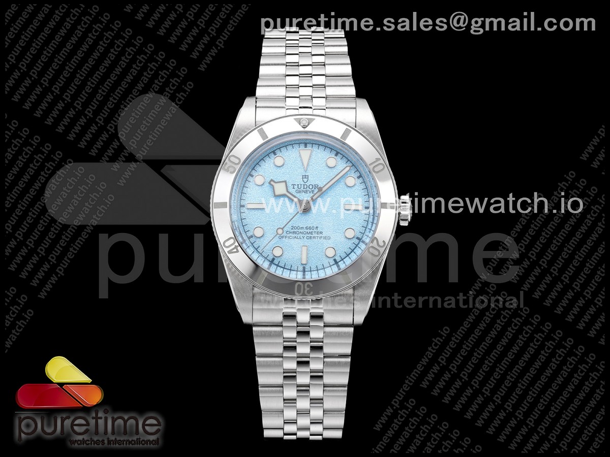 Heritage Black Bay 37mm SS ZF 1:1 Best Edition Tiffany Blue Dial on SS Bracelet A2824 - Image 6