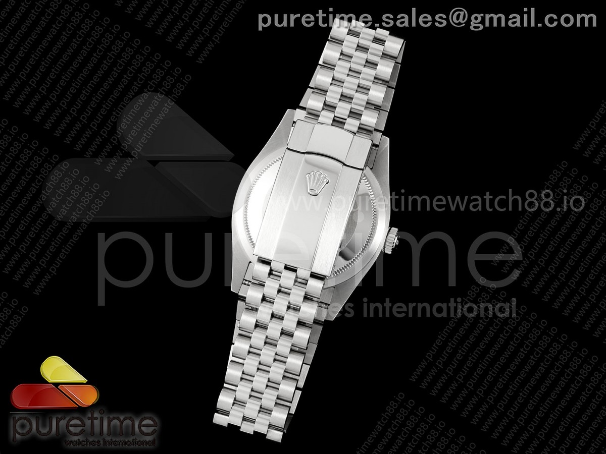 DateJust Ladies 28mm SS Polished Bezel VSF 1:1 Best Edition Silver Stick Roman Dial on Jubilee Bracelet VS3235 V2 - Image 34