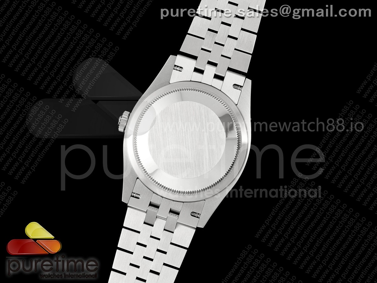 DateJust Ladies 28mm SS Polished Bezel VSF 1:1 Best Edition Silver Stick Roman Dial on Jubilee Bracelet VS3235 V2 - Image 33