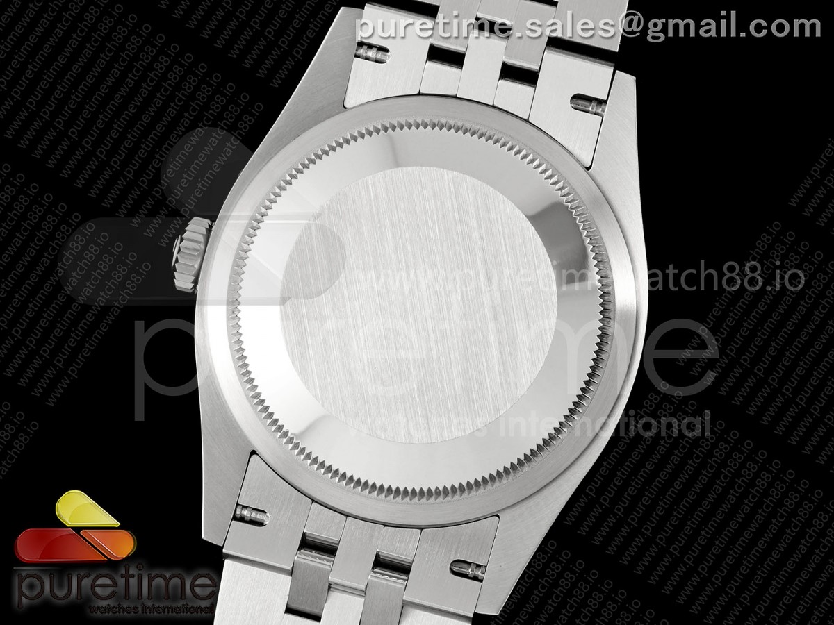 DateJust Ladies 28mm SS Polished Bezel VSF 1:1 Best Edition Silver Stick Roman Dial on Jubilee Bracelet VS3235 V2 - Image 32