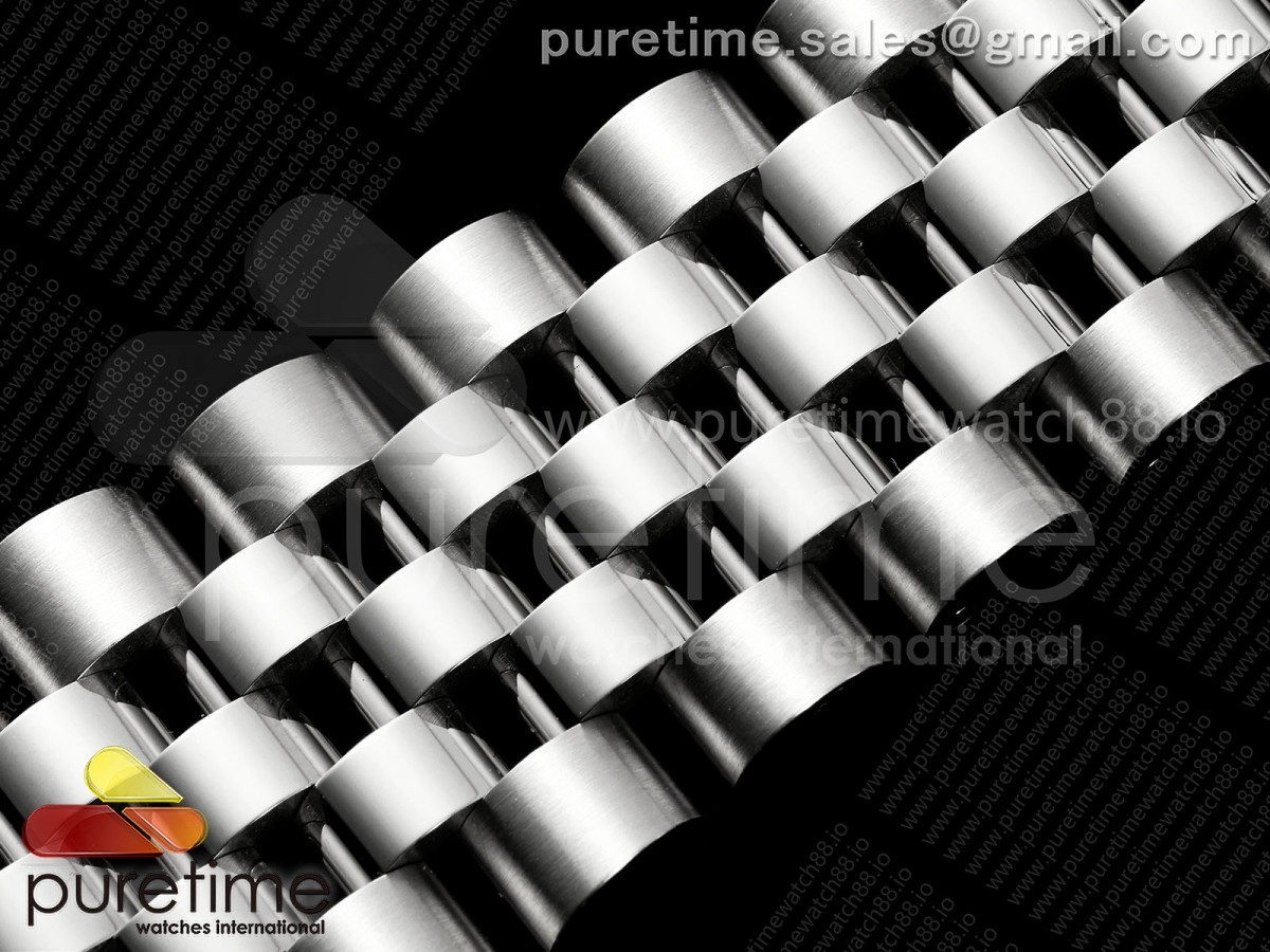DateJust Ladies 28mm SS Polished Bezel VSF 1:1 Best Edition Silver Stick Roman Dial on Jubilee Bracelet VS3235 V2 - Image 17