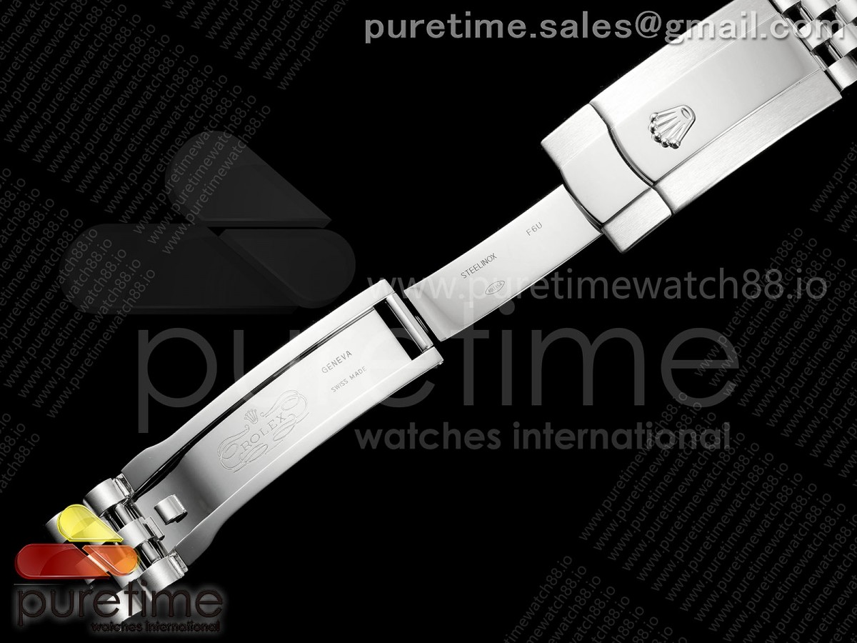 DateJust Ladies 28mm SS Polished Bezel VSF 1:1 Best Edition Silver Stick Roman Dial on Jubilee Bracelet VS3235 V2 - Image 13