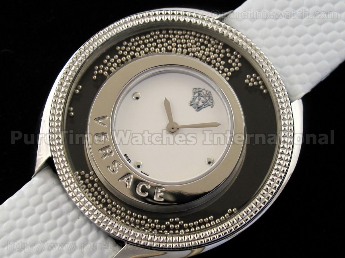 Destiny Spirit SS White Dial on White Strap