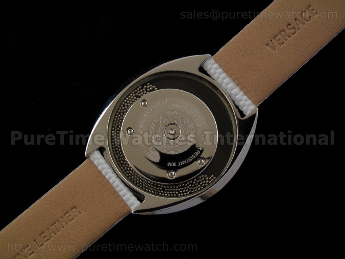 Destiny Spirit SS White Dial on White Strap