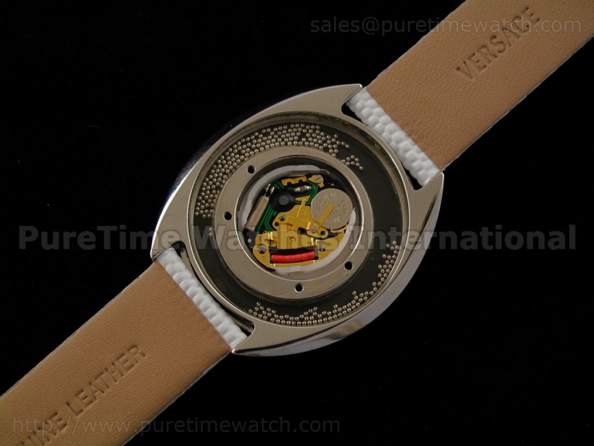 Destiny Spirit SS White Dial on White Strap