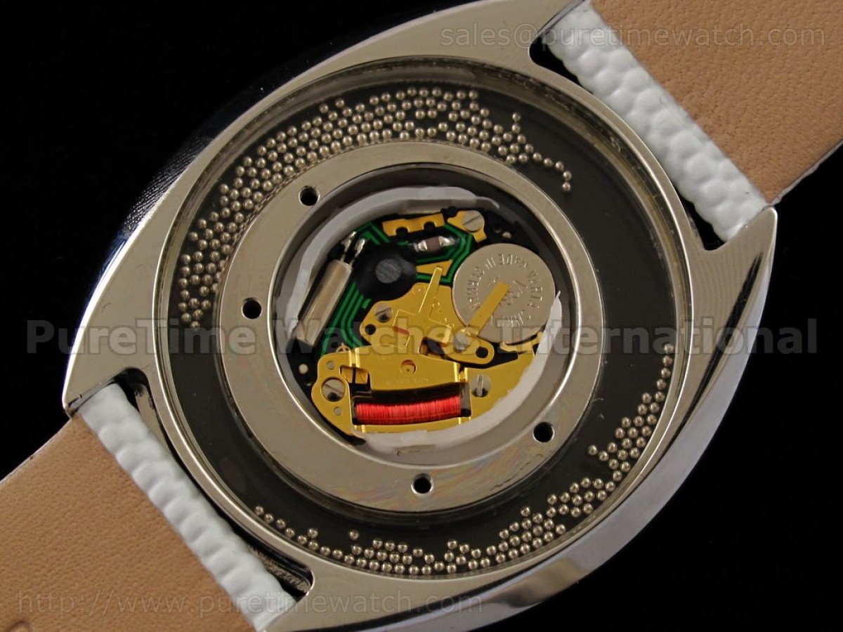 Destiny Spirit SS White Dial on White Strap