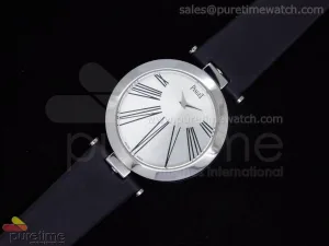 Limelight Twice SS White Dial on Black Nylon Strap