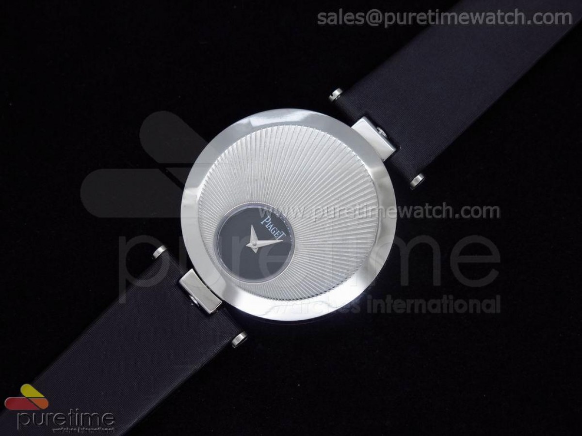 Limelight Twice SS White Dial on Black Nylon Strap