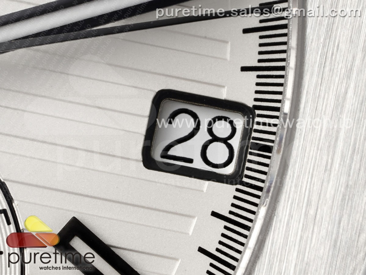 Nautilus 5980 SS PPF White Dial on SS Bracelet A28-520