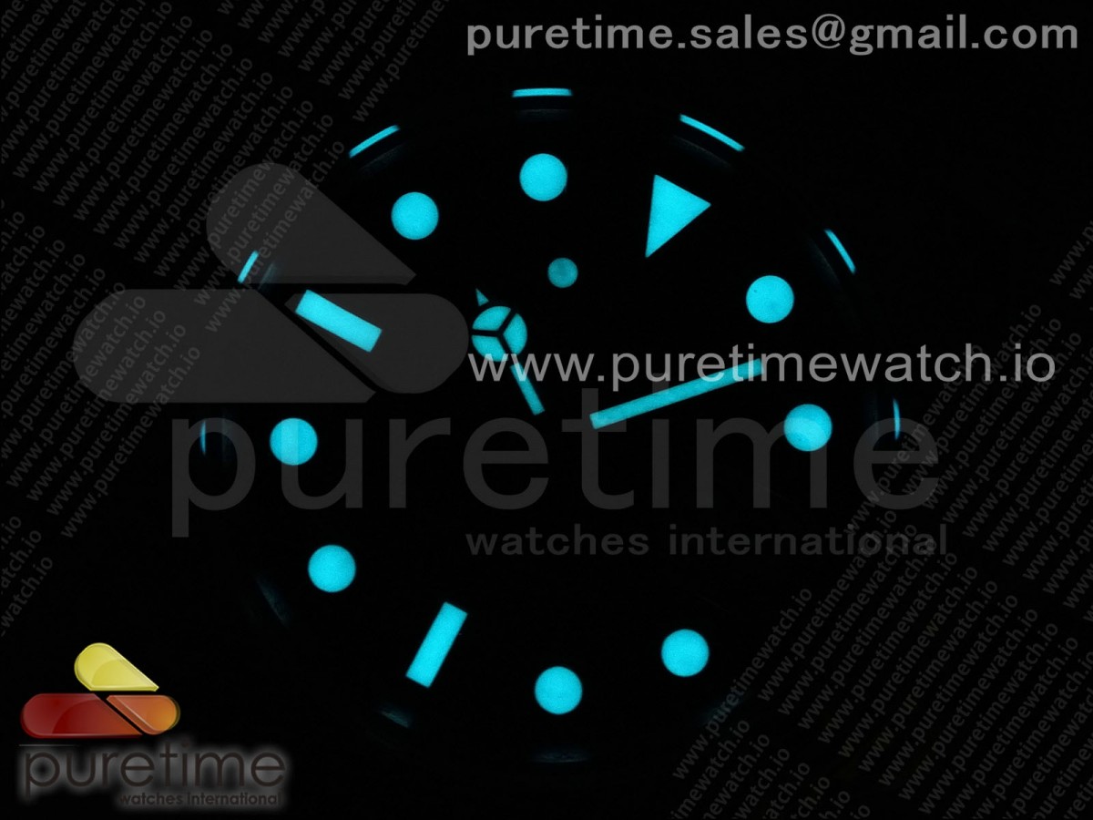 Yacht-Master 126655 RG APSF Black Dial on Black Rubber Strap A3235