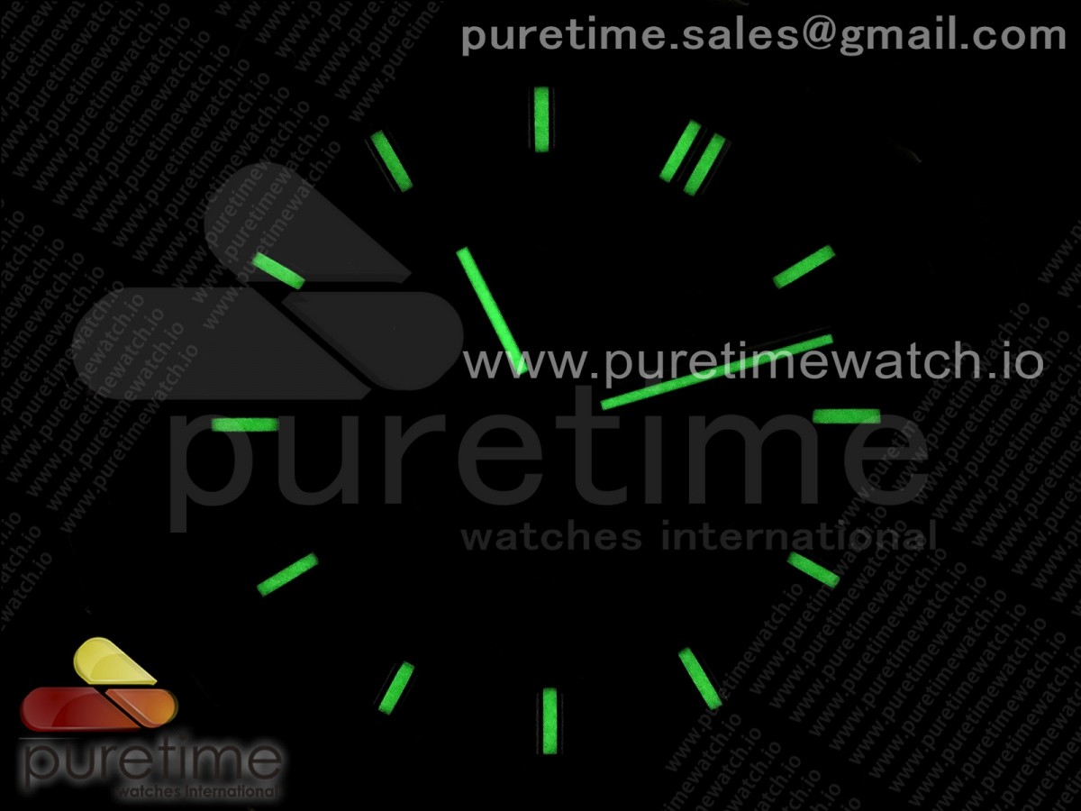 Royal Oak Offshore 44mm Transparent APF Colorful Dial on Green Rubber Strap A3126