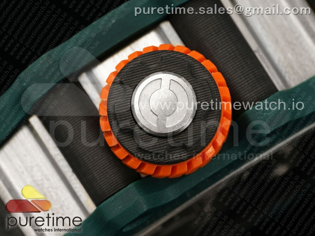 RM21-02 Tourbillon NTPT RMF Skeleton Dial on Black Nylon Strap
