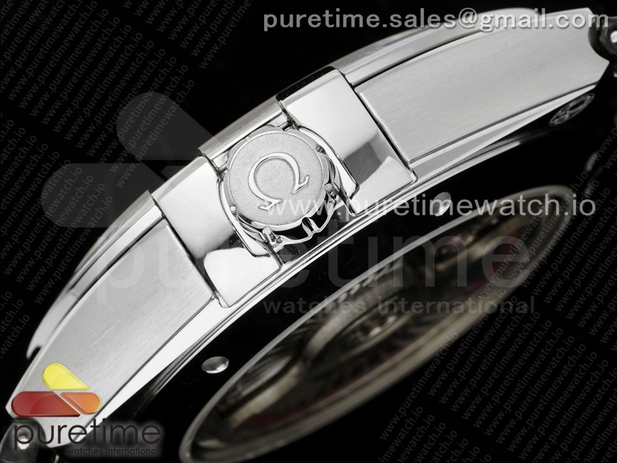 Constellation SS VSF Black Dial on Black Gummy Strap A8900