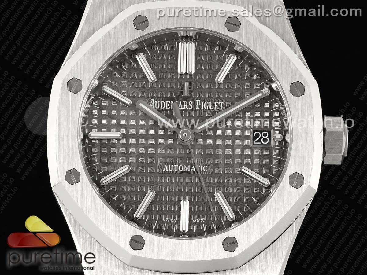 Royal Oak 37mm 15450 SS IPF Gray Dial on SS Bracelet SA3120