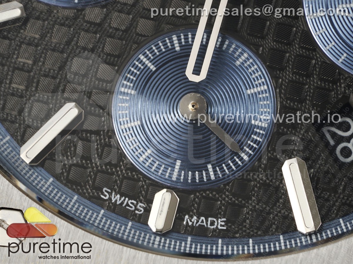 Royal Oak Chrono 26331 SS IPF Gray/Blue Dial on SS Bracelet A7750